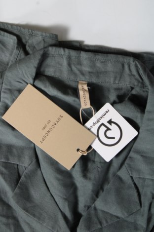 Γυναικείο πουκάμισο Soya Concept, Μέγεθος XL, Χρώμα Γκρί, Τιμή 20,64 €