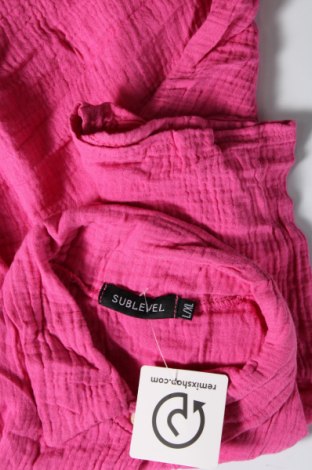 Γυναικείο πουκάμισο Sublevel, Μέγεθος L, Χρώμα Ρόζ , Τιμή 15,46 €