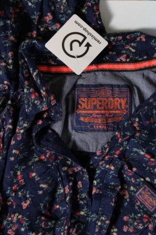Γυναικείο πουκάμισο Superdry, Μέγεθος XS, Χρώμα Πολύχρωμο, Τιμή 13,27 €