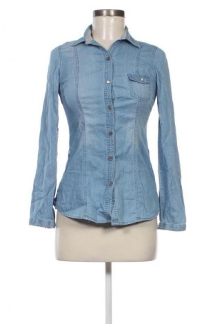 Γυναικείο πουκάμισο Tally Weijl, Μέγεθος XS, Χρώμα Μπλέ, Τιμή 7,73 €