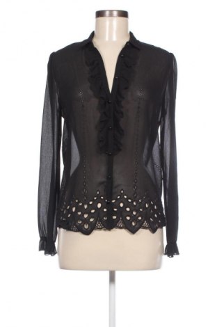 Γυναικείο πουκάμισο The Kooples, Μέγεθος S, Χρώμα Μαύρο, Τιμή 44,23 €
