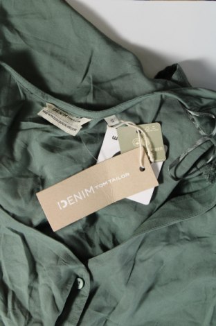 Γυναικείο πουκάμισο Tom Tailor, Μέγεθος S, Χρώμα Πράσινο, Τιμή 23,82 €