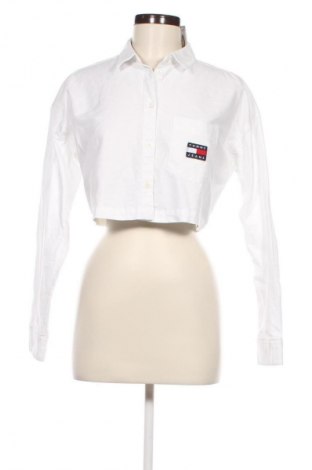 Damenbluse Tommy Jeans, Größe S, Farbe Weiß, Preis 56,78 €