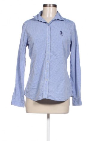 Дамска риза U.S. Polo Assn., Размер M, Цвят Син, Цена 128,25 лв.