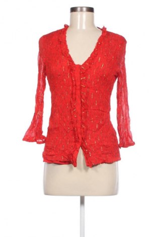 Γυναικείο πουκάμισο Un Deux Trois, Μέγεθος S, Χρώμα Κόκκινο, Τιμή 29,69 €