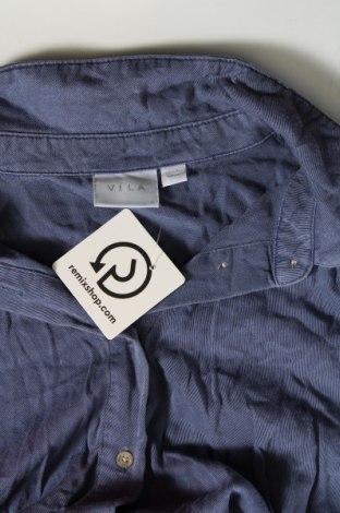 Γυναικείο πουκάμισο VILA, Μέγεθος S, Χρώμα Μπλέ, Τιμή 6,19 €