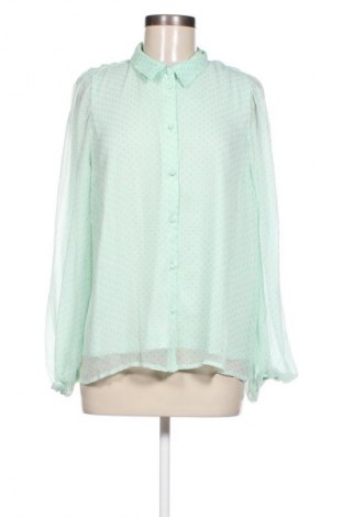 Γυναικείο πουκάμισο Vero Moda, Μέγεθος XL, Χρώμα Πράσινο, Τιμή 23,71 €