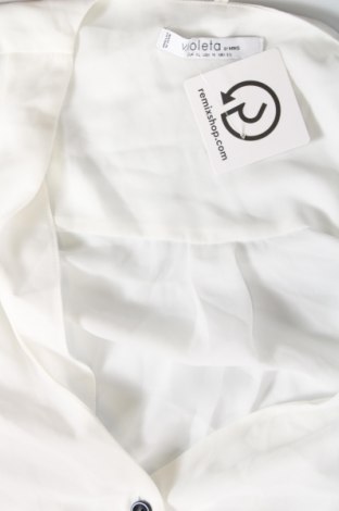Γυναικείο πουκάμισο Violeta by Mango, Μέγεθος XL, Χρώμα Λευκό, Τιμή 16,70 €