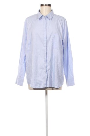 Дамска риза Violeta by Mango, Размер XXL, Цвят Син, Цена 34,10 лв.