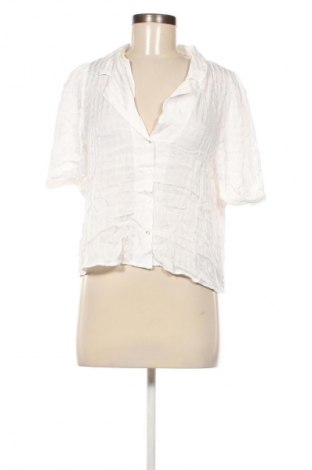 Дамска риза Zara, Размер L, Цвят Бял, Цена 16,20 лв.
