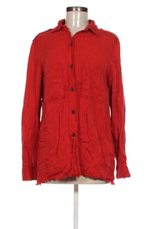Дамска риза Zara, Размер M, Цвят Червен, Цена 13,50 лв.