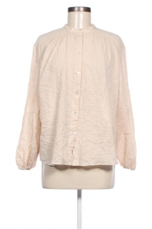 Γυναικείο πουκάμισο Zara, Μέγεθος M, Χρώμα  Μπέζ, Τιμή 16,70 €