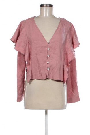 Дамска риза Zara Trafaluc, Размер M, Цвят Розов, Цена 27,37 лв.