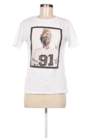 Damen T-Shirt, Größe S, Farbe Weiß, Preis 5,43 €