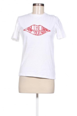 Γυναικείο t-shirt, Μέγεθος S, Χρώμα Λευκό, Τιμή 6,65 €