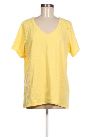 Дамска тениска, Размер XXL, Цвят Жълт, Цена 13,00 лв.