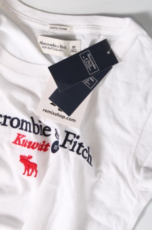 Γυναικείο t-shirt Abercrombie & Fitch, Μέγεθος XS, Χρώμα Λευκό, Τιμή 31,96 €