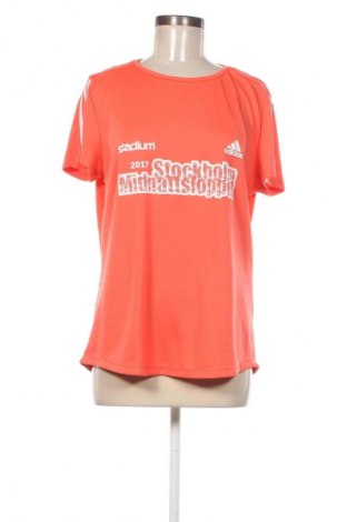 Γυναικείο t-shirt Adidas, Μέγεθος XL, Χρώμα Πορτοκαλί, Τιμή 16,70 €