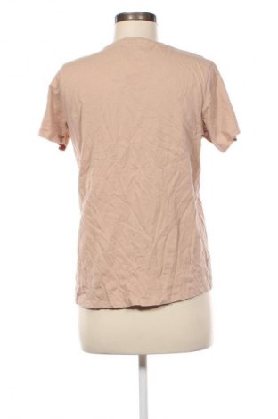 Γυναικείο t-shirt Amisu, Μέγεθος S, Χρώμα  Μπέζ, Τιμή 8,04 €