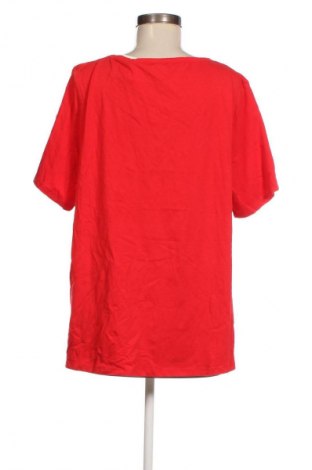 Γυναικείο t-shirt Belle Curve, Μέγεθος XXL, Χρώμα Κόκκινο, Τιμή 8,04 €