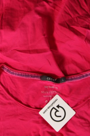 Tricou de femei Cecil, Mărime L, Culoare Roz, Preț 52,63 Lei
