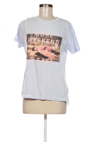 Γυναικείο t-shirt Clockhouse, Μέγεθος S, Χρώμα Μπλέ, Τιμή 8,04 €