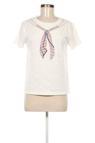 Γυναικείο t-shirt Clockhouse, Μέγεθος S, Χρώμα Εκρού, Τιμή 12,99 €
