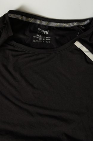 Γυναικείο t-shirt Crivit, Μέγεθος XL, Χρώμα Μαύρο, Τιμή 7,64 €