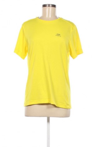 Дамска тениска Decathlon, Размер M, Цвят Жълт, Цена 7,80 лв.