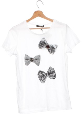 Γυναικείο t-shirt Defacto, Μέγεθος XS, Χρώμα Λευκό, Τιμή 11,25 €