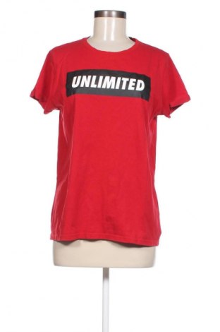 Damen T-Shirt Fb Sister, Größe XL, Farbe Rot, Preis 10,21 €