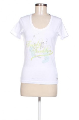 Damen T-Shirt Frieda & Freddies, Größe M, Farbe Weiß, Preis 17,00 €