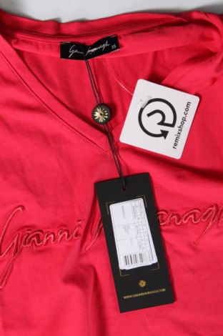 Γυναικείο t-shirt Gianni Kavanagh, Μέγεθος XS, Χρώμα Ρόζ , Τιμή 18,56 €