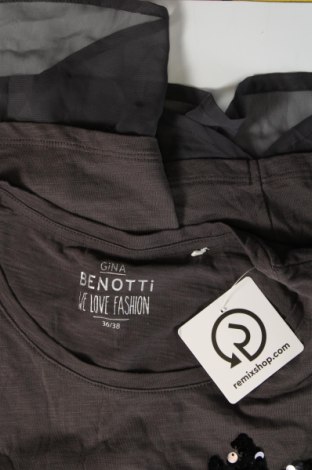 Дамска тениска Gina Benotti, Размер S, Цвят Сив, Цена 7,80 лв.