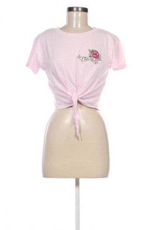 Γυναικείο t-shirt H&M Divided, Μέγεθος S, Χρώμα Ρόζ , Τιμή 4,82 €