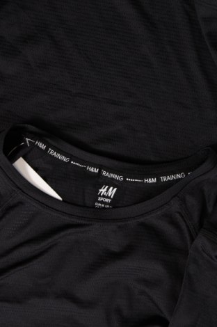 Γυναικείο t-shirt H&M Sport, Μέγεθος M, Χρώμα Μαύρο, Τιμή 8,04 €