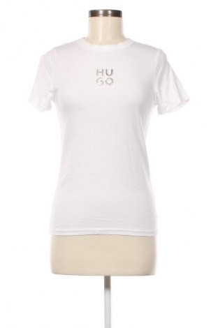 Γυναικείο t-shirt Hugo Boss, Μέγεθος M, Χρώμα Λευκό, Τιμή 36,00 €