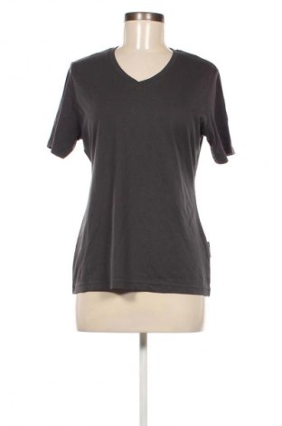 Γυναικείο t-shirt James & Nicholson, Μέγεθος M, Χρώμα Γκρί, Τιμή 8,04 €