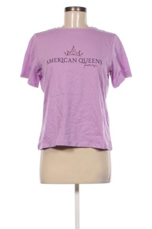 Γυναικείο t-shirt Kendall & Kylie, Μέγεθος XS, Χρώμα Βιολετί, Τιμή 17,58 €