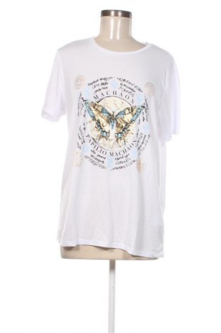 Γυναικείο t-shirt Koton, Μέγεθος XL, Χρώμα Λευκό, Τιμή 11,34 €