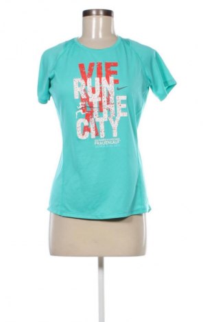 Damen T-Shirt Nike, Größe M, Farbe Blau, Preis 8,30 €