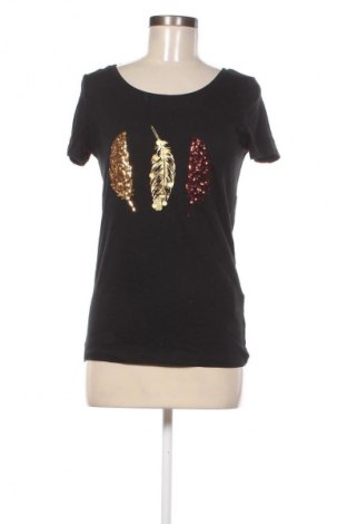 Γυναικείο t-shirt ONLY, Μέγεθος XXS, Χρώμα Μαύρο, Τιμή 8,66 €