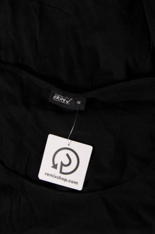 Damen T-Shirt Okay, Größe XL, Farbe Schwarz, Preis 9,05 €