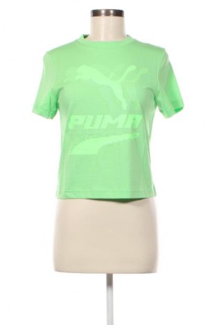 Damen T-Shirt PUMA, Größe M, Farbe Grün, Preis € 31,96
