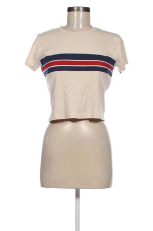 Damen T-Shirt Pull&Bear, Größe XL, Farbe Beige, Preis 4,20 €