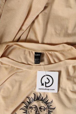 Tricou de femei SHEIN, Mărime XL, Culoare Bej, Preț 42,76 Lei