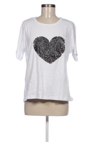 Дамска тениска SHEIN, Размер XXL, Цвят Бял, Цена 13,69 лв.