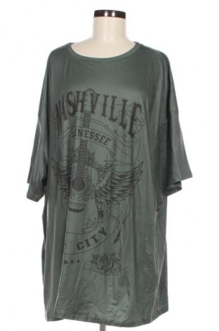 Damen T-Shirt SHEIN, Größe 4XL, Farbe Grün, Preis € 9,05