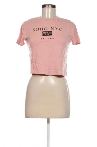 Damen T-Shirt Tally Weijl, Größe XXS, Farbe Aschrosa, Preis 4,98 €
