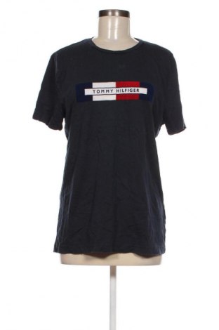 Γυναικείο t-shirt Tommy Hilfiger, Μέγεθος L, Χρώμα Μπλέ, Τιμή 21,03 €